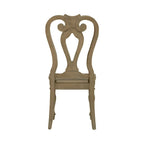 Chaise d'appoint à dossier droit Splat de Magnolia Manor (lot de 2)