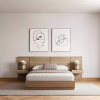 Ensemble de chambre Queen Milano 4 pièces Nexera