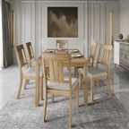 Ensemble de salle à manger classique 7 pièces en bois CraftPorch