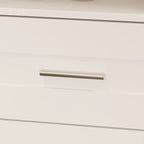 Armoire d'angle avec 2 tringles, un porte-pantalons et un rangement à chaussures
