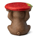 Glitzhome 12,5 po H Tabouret de jardin décoratif ou Support pour plante
