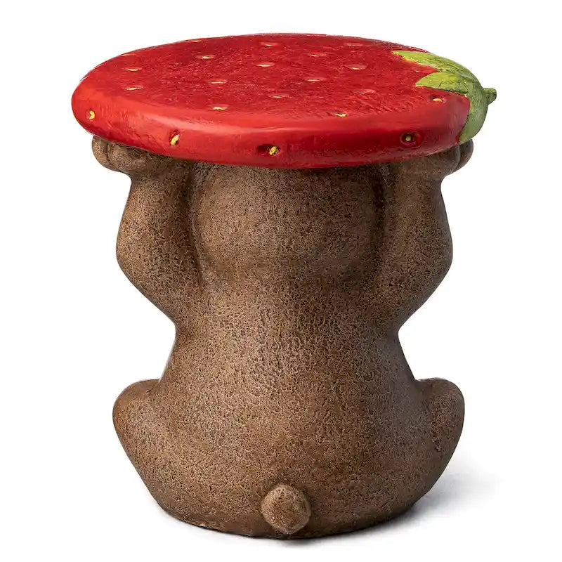 Glitzhome 12,5 po H Tabouret de jardin décoratif ou Support pour plante