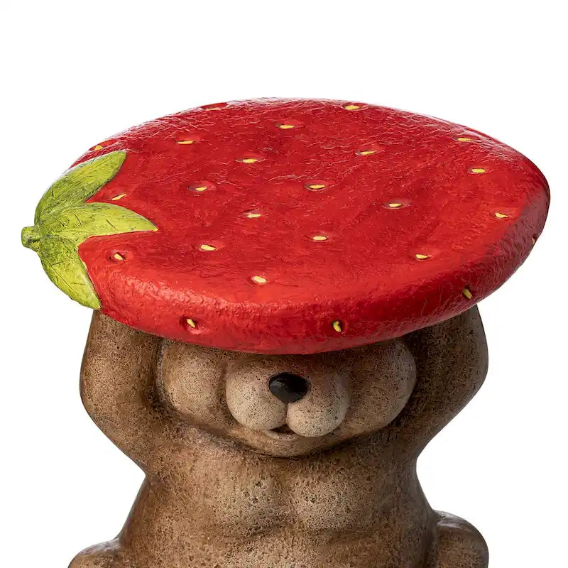 Glitzhome 12,5 po H Tabouret de jardin décoratif ou Support pour plante