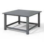 Table basse carrée d'extérieur en polyéthylène Adirondack 31" Laguna Polytrends