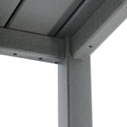 Table basse carrée d'extérieur en polyéthylène Adirondack 31" Laguna Polytrends