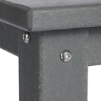 Table basse carrée d'extérieur en polyéthylène Adirondack 31" Laguna Polytrends