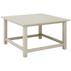 Table basse carrée d'extérieur en polyéthylène Adirondack 31" Laguna Polytrends