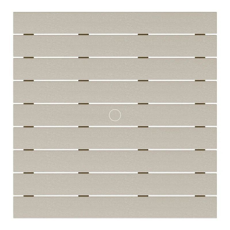 Table basse carrée d'extérieur en polyéthylène Adirondack 31" Laguna Polytrends