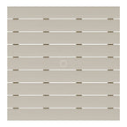 Table basse carrée d'extérieur en polyéthylène Adirondack 31" Laguna Polytrends