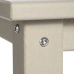 Table basse carrée d'extérieur en polyéthylène Adirondack 31" Laguna Polytrends