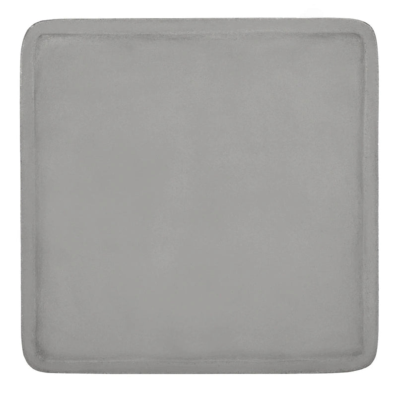 SAFAVIEH Outdoor Living Marcio Table d'appoint moderne gris foncé - 18L x 18P x 20H
