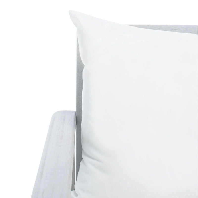 Ensemble de conversation d'extérieur 4 pièces Deacon SAFAVIEH. - 49W x 30D x 31H