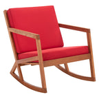 SAFAVIEH Rocking Chair d'extérieur Vernon avec Coussin - 26L x 38P x 31H
