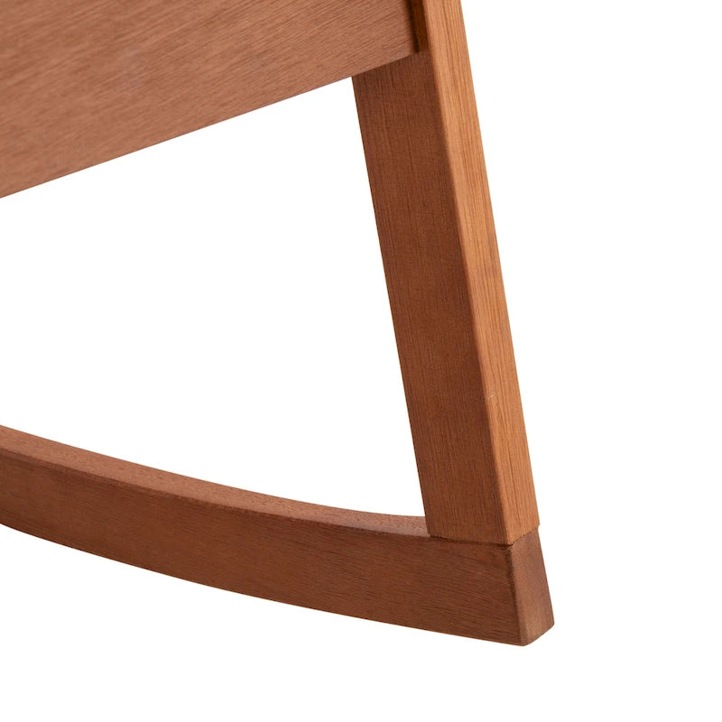 SAFAVIEH Rocking Chair d'extérieur Vernon avec Coussin - 26L x 38P x 31H