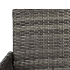 SAFAVIEH Abdul Ensemble de conversation 4 pièces d'extérieur. - 42L x 23P x 33H