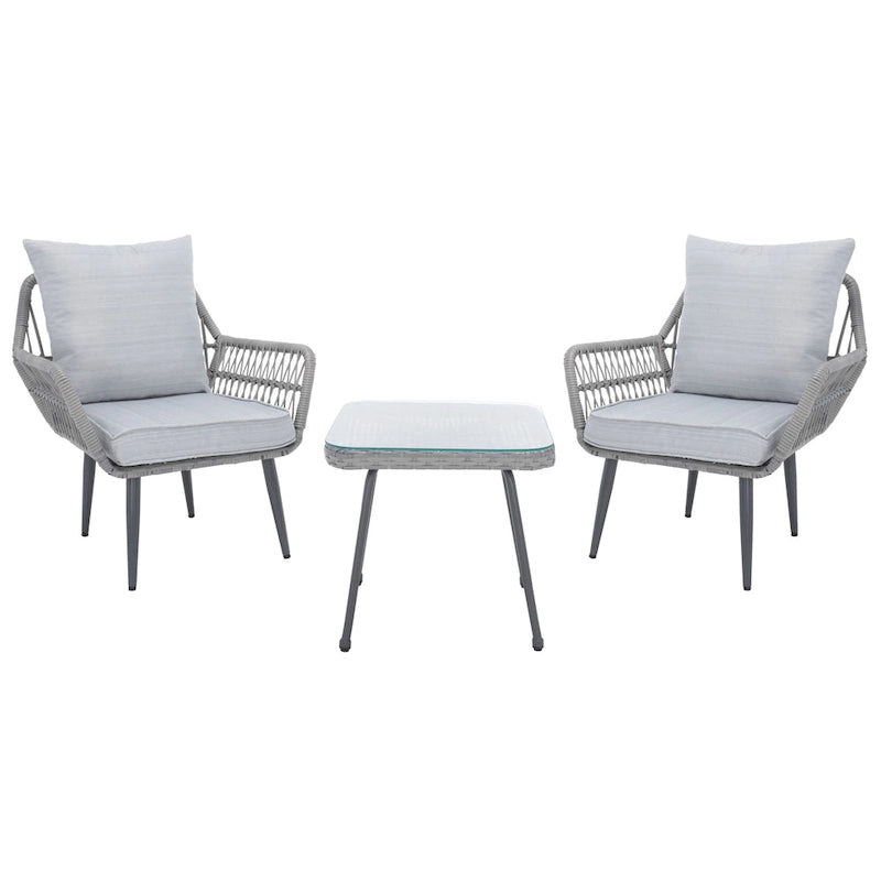 SAFAVIEH Londyn Ensemble de salon 3 pièces - 27L x 28P x 30H