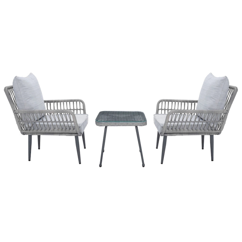 SAFAVIEH Londyn Ensemble de salon 3 pièces - 27L x 28P x 30H