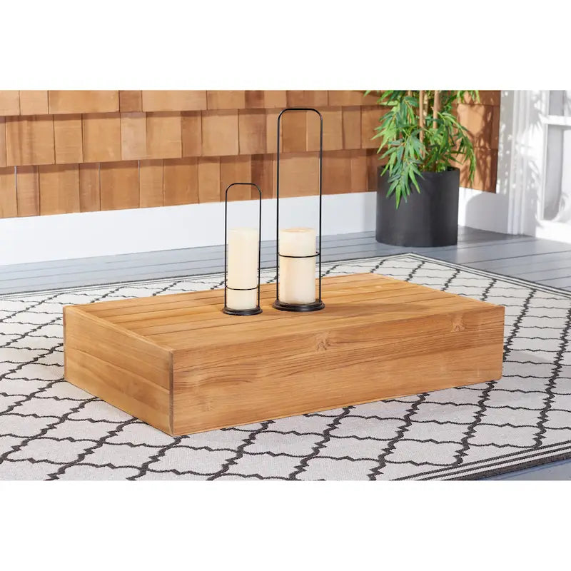 SAFAVIEH Couture Kauai Brazilian Teak Coffee Table - 40W x 24D x 8H