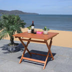 Table pliante Kresler SAFAVIEH Outdoor Living - 35L x 35P x 30H