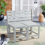 Banc transformable Belamy de SAFAVIEH Outdoor Living. - 63L x 20P x 32H