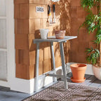 SAFAVIEH Outdoor Living Benton Balcony Table. - 24W x 15D x 28H