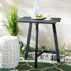 SAFAVIEH Outdoor Living Benton Balcony Table - Dark Slate Gray - 24W x 15D x 28H