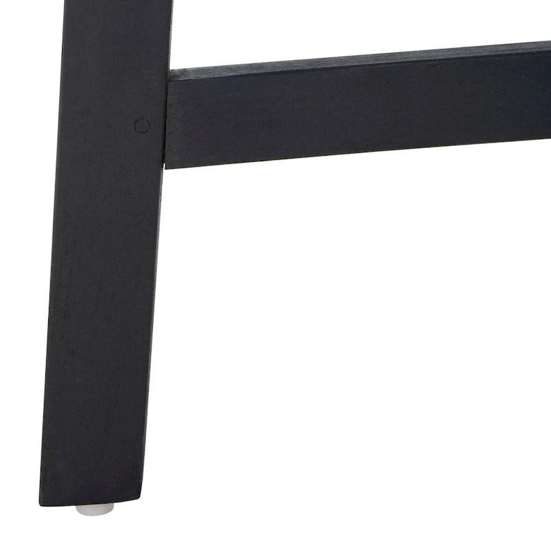 SAFAVIEH Outdoor Living Table de balcon Benton - Gris ardoise foncé - 24 l x 15 P x 28 H
