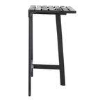 SAFAVIEH Outdoor Living Table de balcon Benton - Gris ardoise foncé - 24 l x 15 P x 28 H