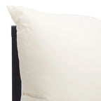 SAFAVIEH Outdoor Living Ensemble sectionnel 5 pièces Ronson – Gris ardoise foncé/Beige – 27L x 27P x 27H