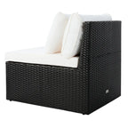 Canapé Pramla d'extérieur SAFAVIEH - 29L x 23P x 25H