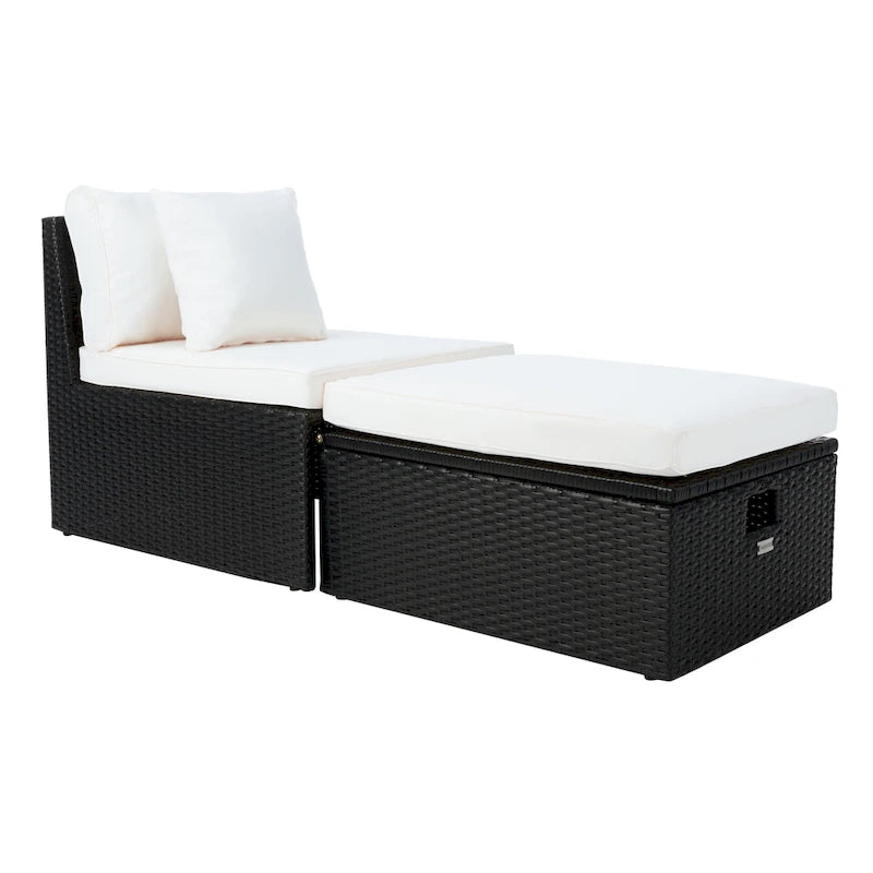 Canapé Pramla d'extérieur SAFAVIEH - 29L x 23P x 25H