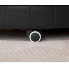 Fauteuil pivotant rond surdimensionné de 52,75 po avec support de téléphone réglable
