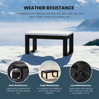 Table basse de patio Polytrends Endless