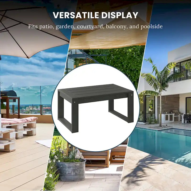 Table basse de patio Polytrends Endless