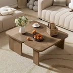 U Can Ensemble de tables basses minimalistes, design multifonctionnel pour salon