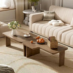 U Can Ensemble de tables basses minimalistes, design multifonctionnel pour salon