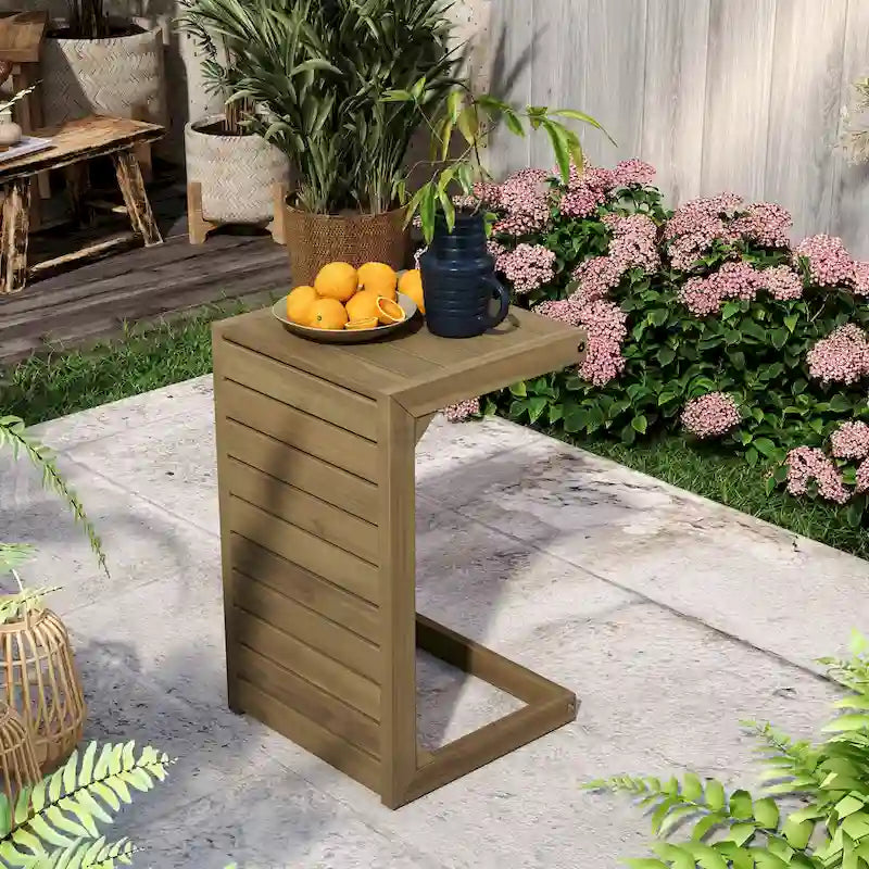 Christopher Knight Home - Mira Outdoor Stylish Acacia Wood and Rattan Set