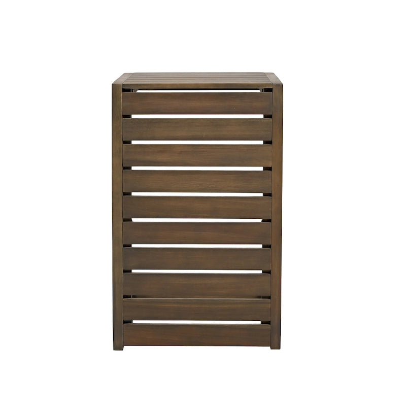 Christopher Knight Home - Ensemble Mira élégant en bois d'acacia et rotin pour l'extérieur