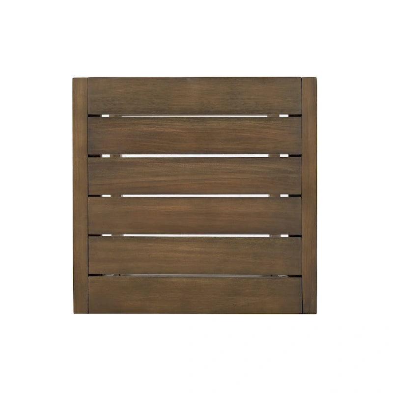 Christopher Knight Home - Ensemble Mira élégant en bois d'acacia et rotin pour l'extérieur