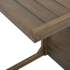 Christopher Knight Home - Ensemble Mira élégant en bois d'acacia et rotin pour l'extérieur