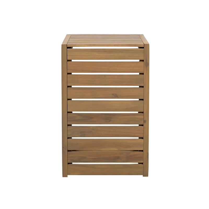 Christopher Knight Home - Ensemble Mira élégant en bois d'acacia et rotin pour l'extérieur