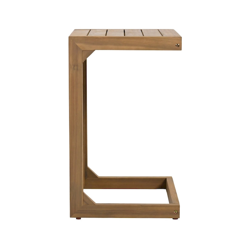 Christopher Knight Home - Ensemble Mira élégant en bois d'acacia et rotin pour l'extérieur