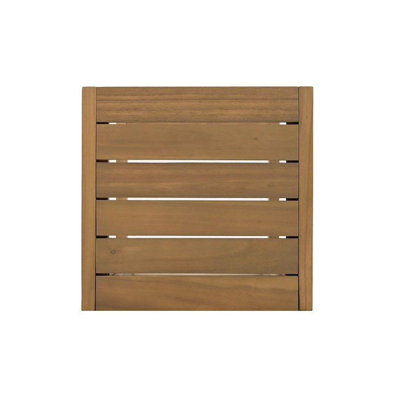 Christopher Knight Home - Ensemble Mira élégant en bois d'acacia et rotin pour l'extérieur