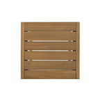 Christopher Knight Home - Ensemble Mira élégant en bois d'acacia et rotin pour l'extérieur