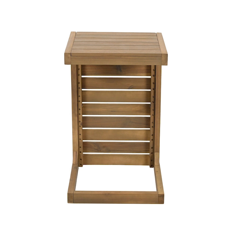 Christopher Knight Home - Ensemble Mira élégant en bois d'acacia et rotin pour l'extérieur