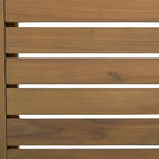 Christopher Knight Home - Ensemble Mira élégant en bois d'acacia et rotin pour l'extérieur