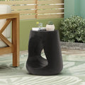 Christopher Knight Home - Table d'appoint ronde Emery Hollow au fini grain de bois