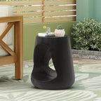Christopher Knight Home - Table d'appoint ronde Emery Hollow au fini grain de bois