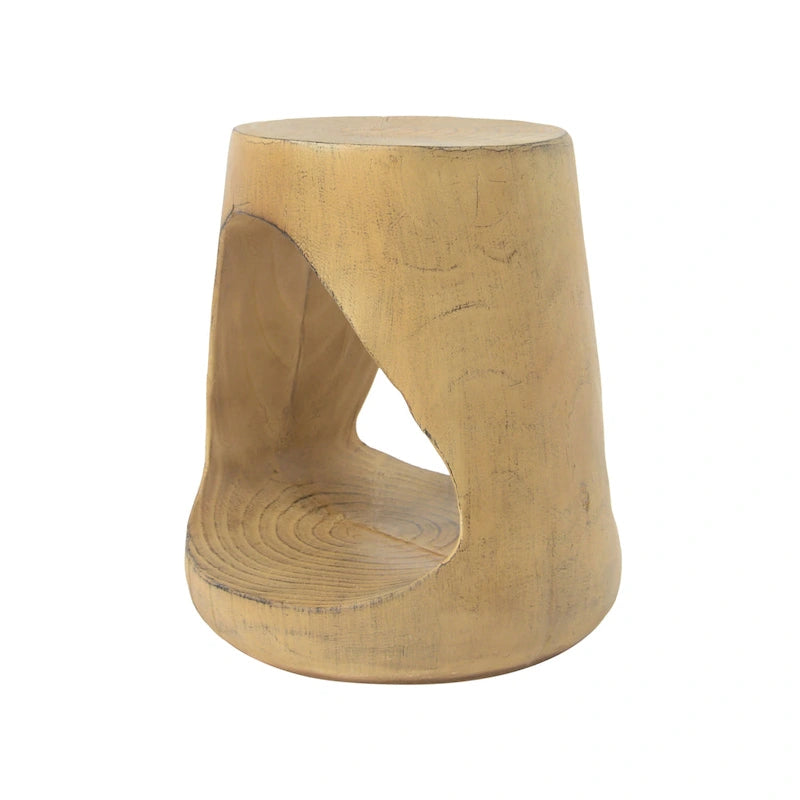 Christopher Knight Home - Table d'appoint ronde Emery Hollow au fini grain de bois