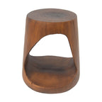 Christopher Knight Home - Table d'appoint ronde Emery Hollow au fini grain de bois